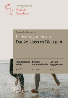 Titelbild Gemeindebrief Sommer 2026