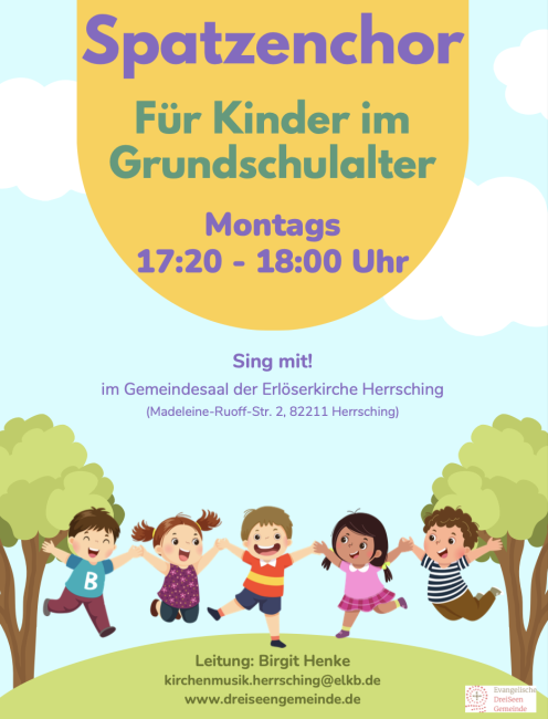 Flyer Spatzenchor